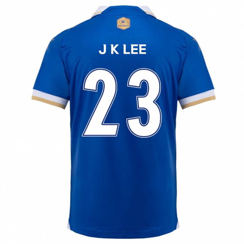 Kandiny Herren Ki-Je Lee #23 Blau Weiss Heimtrikot Trikot 2024/25 T-Shirt