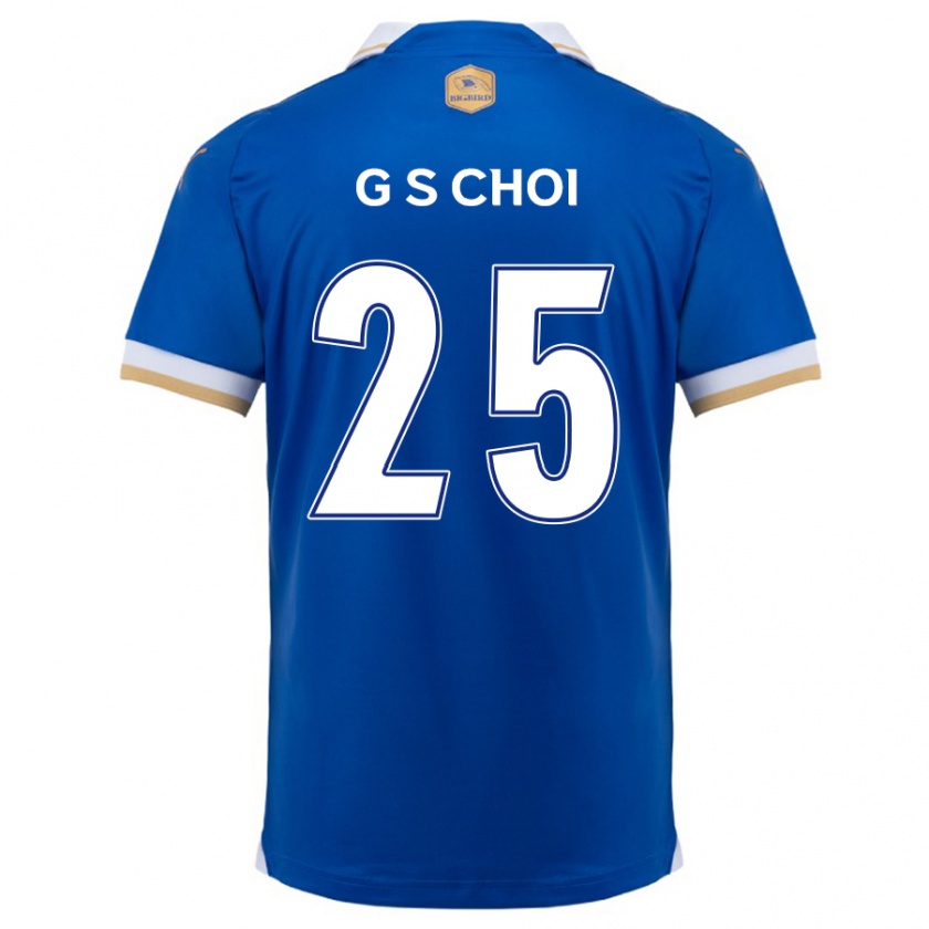 Kandiny Herren Sung-Geun Choi #25 Blau Weiss Heimtrikot Trikot 2024/25 T-Shirt