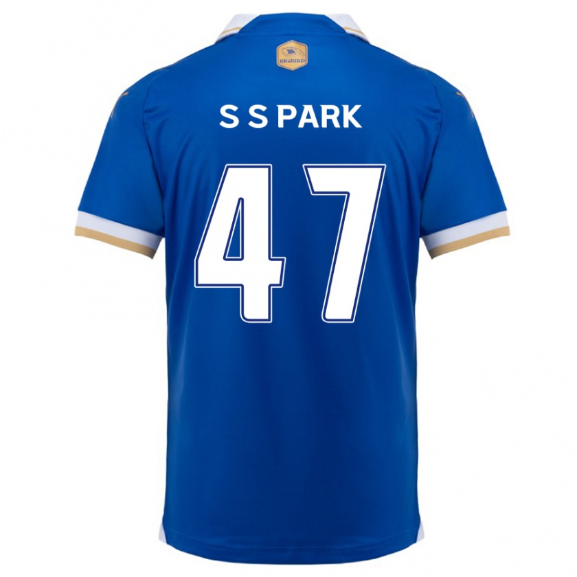 Kandiny Herren Seung-Soo Park #47 Blau Weiss Heimtrikot Trikot 2024/25 T-Shirt