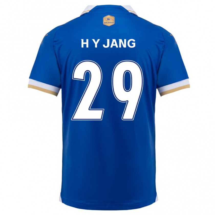 Kandiny Herren Yo-Han Jang #29 Blau Weiss Heimtrikot Trikot 2024/25 T-Shirt