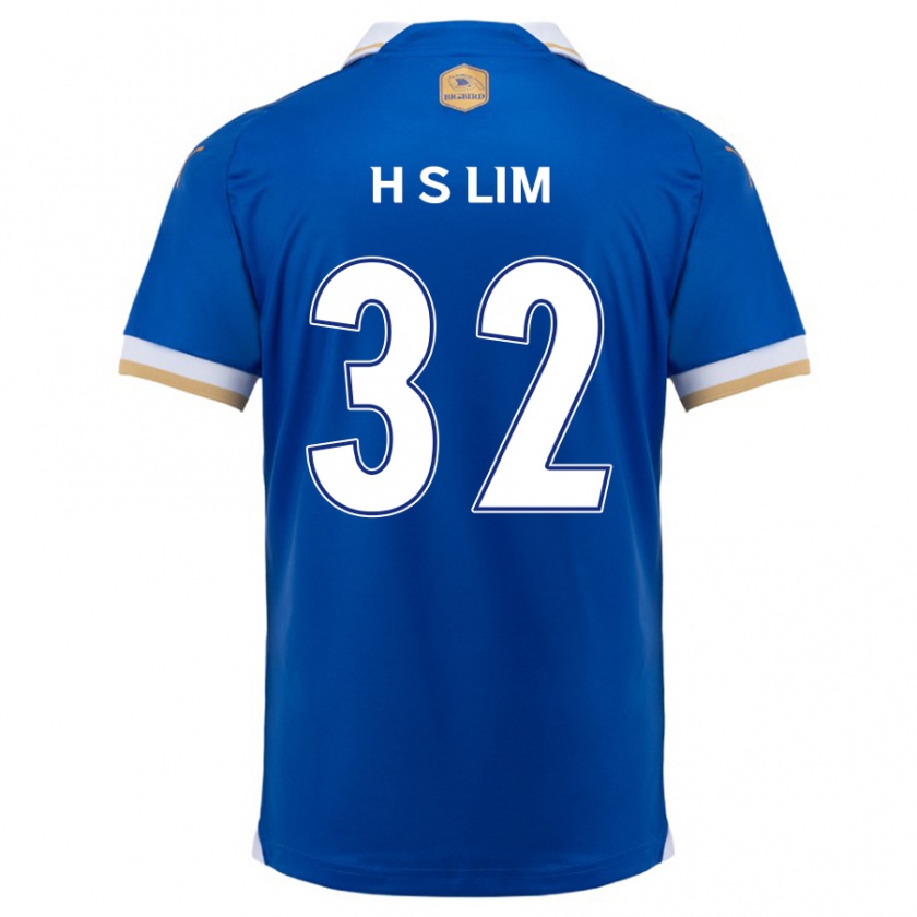 Kandiny Herren Seong-Hyeon Lim #32 Blau Weiss Heimtrikot Trikot 2024/25 T-Shirt