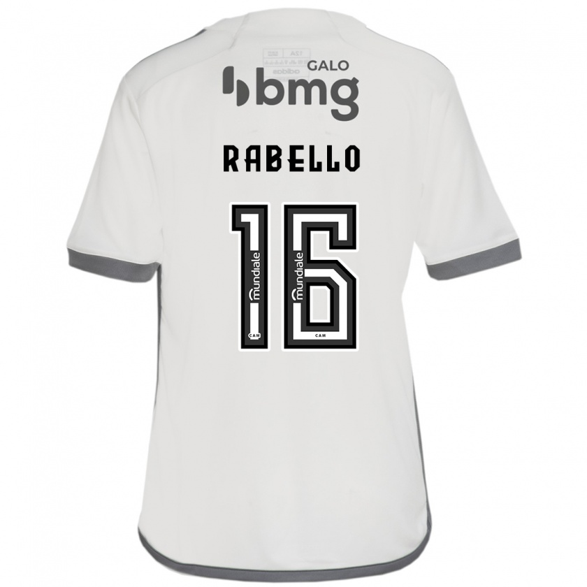 Kandiny Herren Igor Rabello #16 Cremefarben Auswärtstrikot Trikot 2024/25 T-Shirt