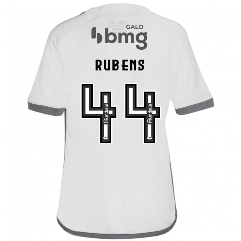 Kandiny Herren Rubens #44 Cremefarben Auswärtstrikot Trikot 2024/25 T-Shirt