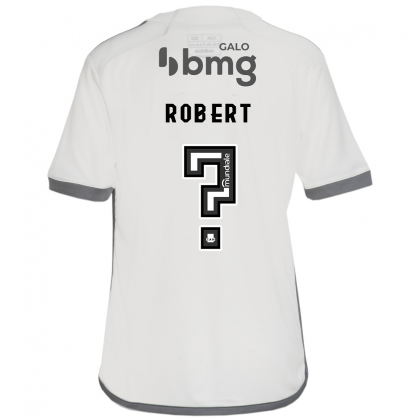 Kandiny Herren Robert Pinto #0 Cremefarben Auswärtstrikot Trikot 2024/25 T-Shirt