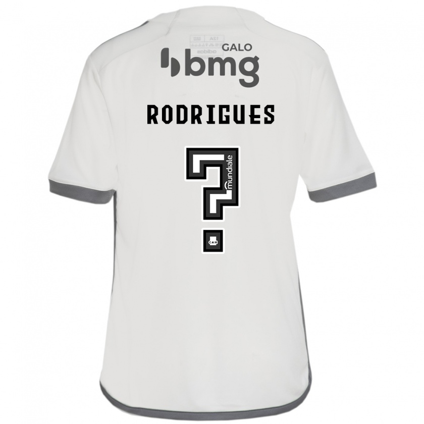 Kandiny Herren Vinicius Rodrigues #0 Cremefarben Auswärtstrikot Trikot 2024/25 T-Shirt