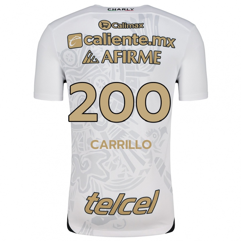 Kandiny Herren Manuel Carrillo #200 Weiß Schwarz Auswärtstrikot Trikot 2024/25 T-Shirt