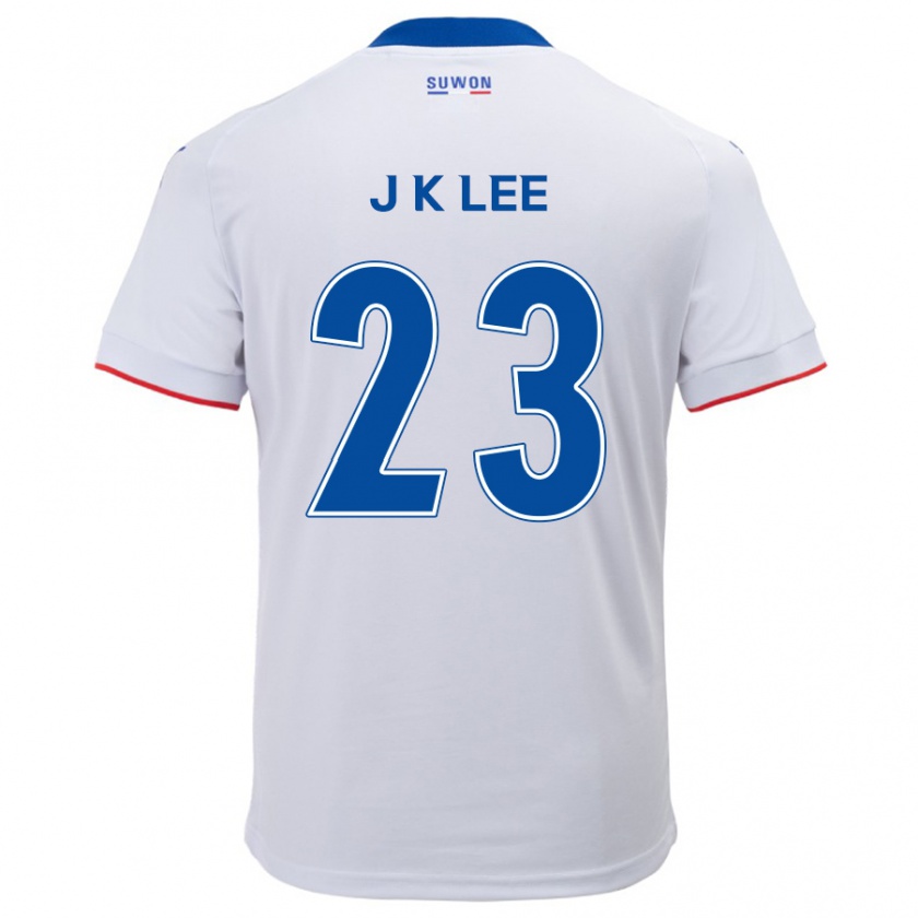 Kandiny Herren Ki-Je Lee #23 Weiß Blau Auswärtstrikot Trikot 2024/25 T-Shirt