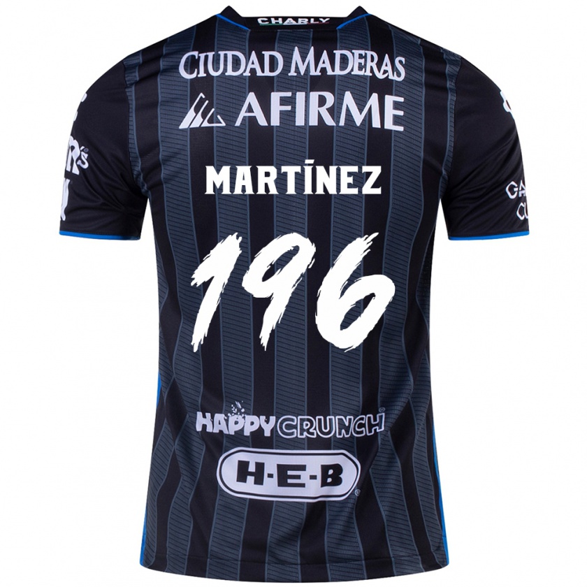 Kandiny Herren Diego Martínez #196 Weiß Schwarz Auswärtstrikot Trikot 2024/25 T-Shirt