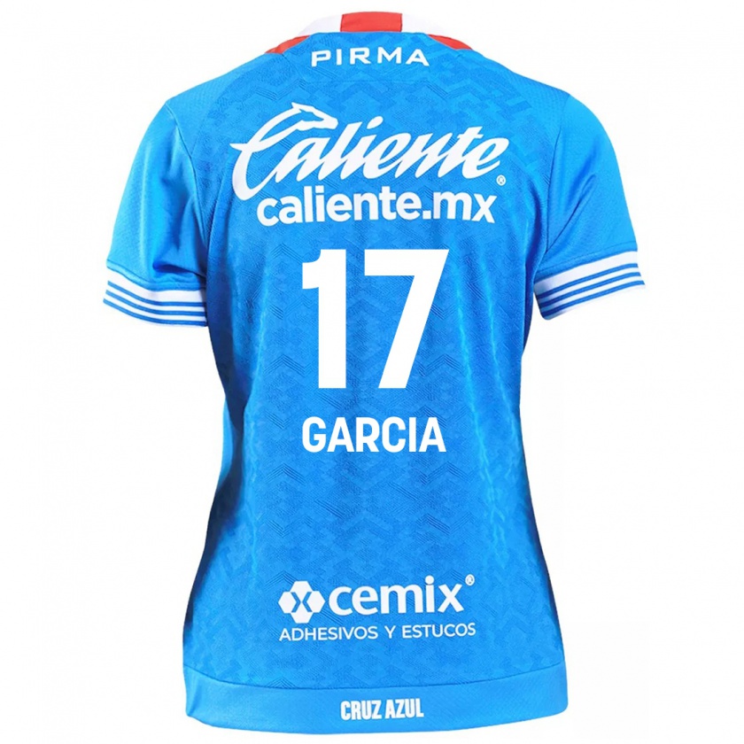 Kandiny Damen Amaury García #17 Himmelblau Heimtrikot Trikot 2024/25 T-Shirt