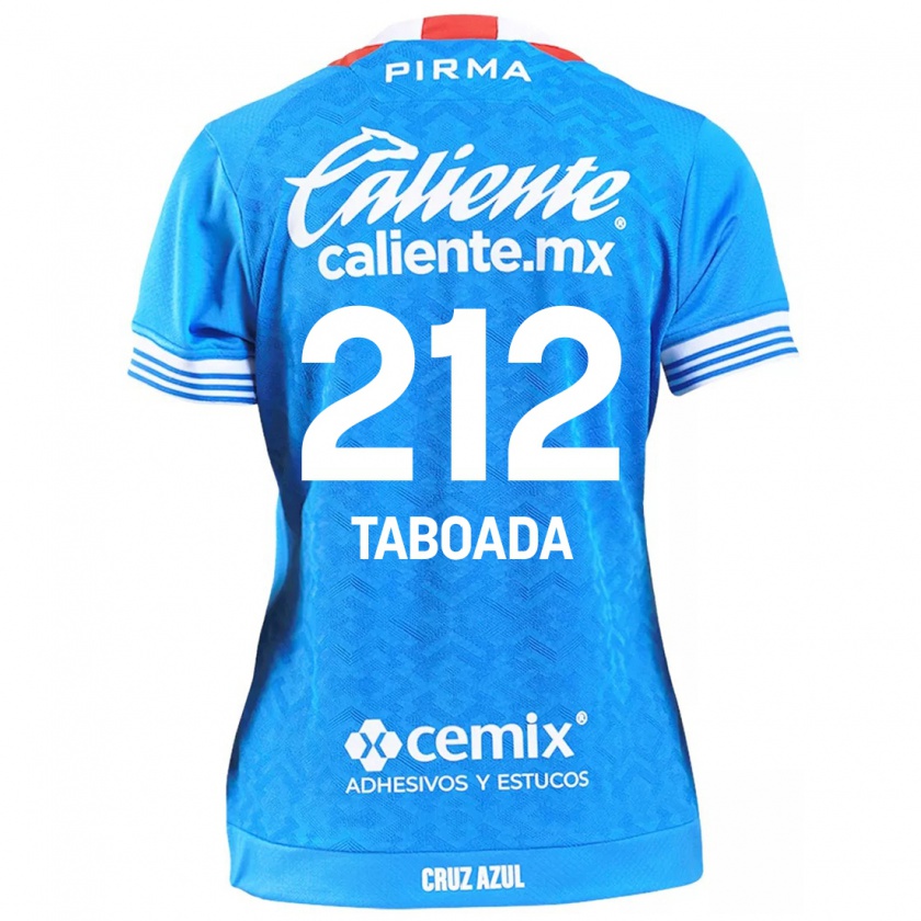 Kandiny Damen Víctor Taboada #212 Himmelblau Heimtrikot Trikot 2024/25 T-Shirt