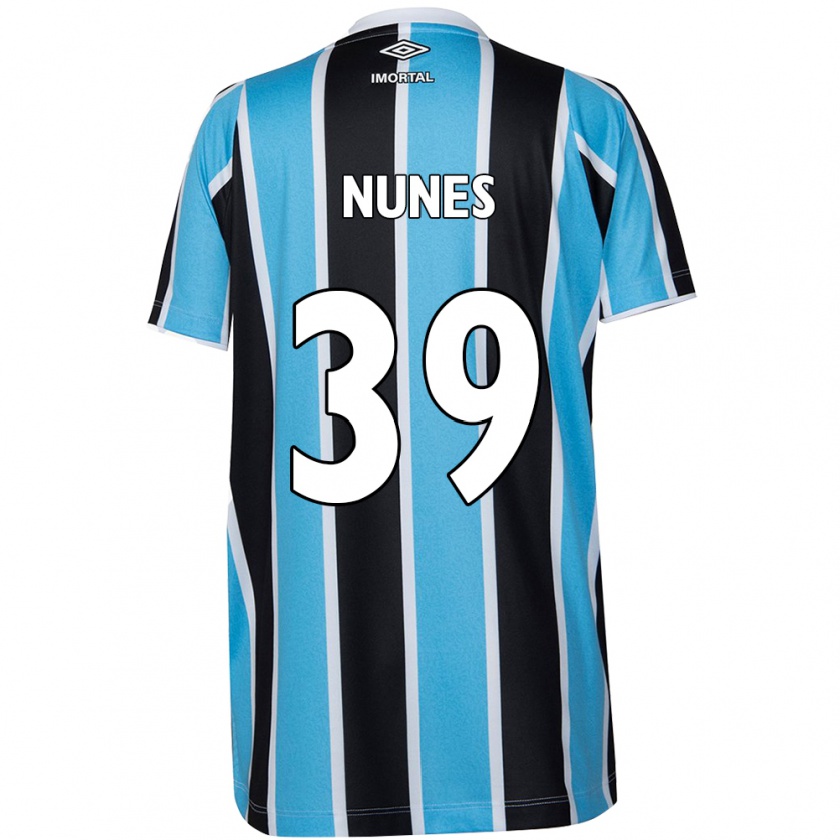 Kandiny Damen Gustavo Nunes #39 Blau Schwarz Weiß Heimtrikot Trikot 2024/25 T-Shirt