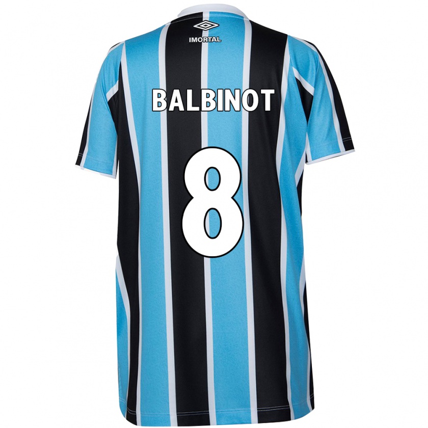 Kandiny Damen Manu Balbinot #8 Blau Schwarz Weiß Heimtrikot Trikot 2024/25 T-Shirt