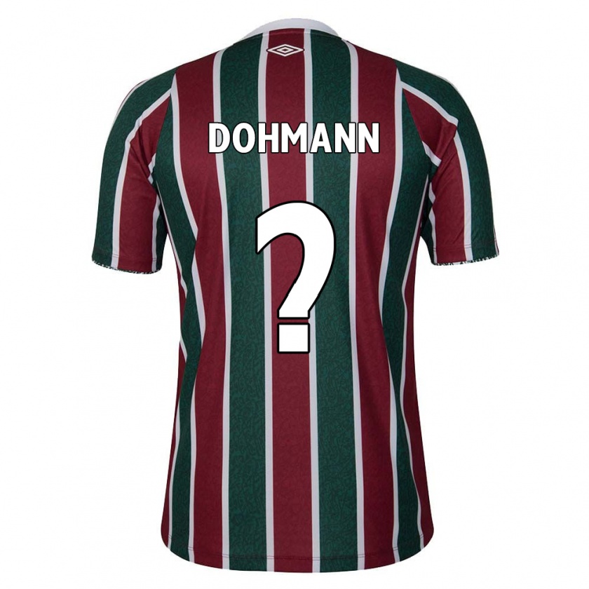 Kandiny Damen Dohmann #0 Grün Kastanienbraun Weiß Heimtrikot Trikot 2024/25 T-Shirt