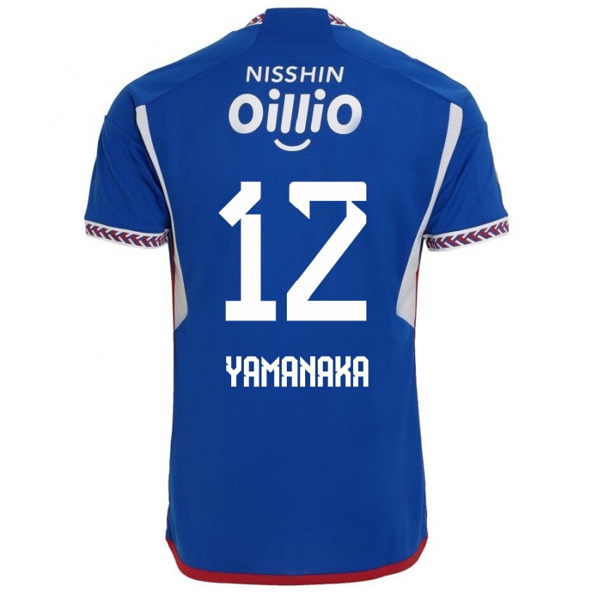 Kandiny Damen Yuki Yamanaka #12 Blau Weiß Rot Heimtrikot Trikot 2024/25 T-Shirt