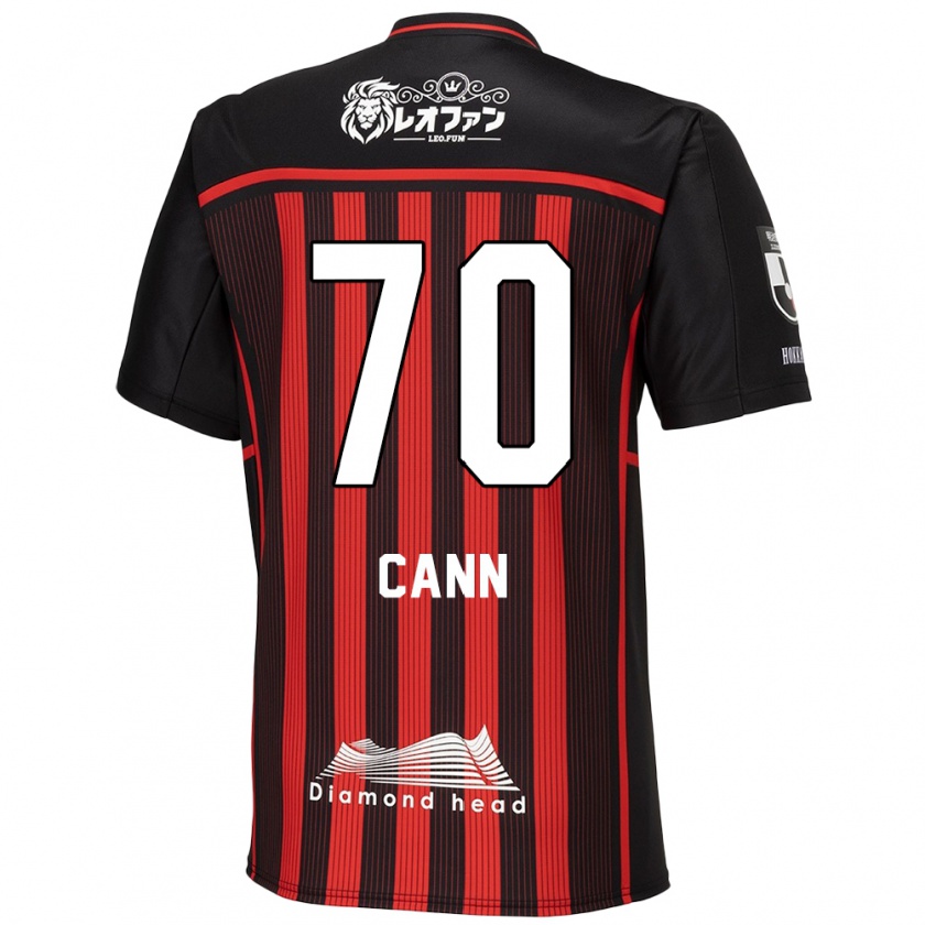 Kandiny Damen Francis Cann #70 Rot Schwarz Heimtrikot Trikot 2024/25 T-Shirt