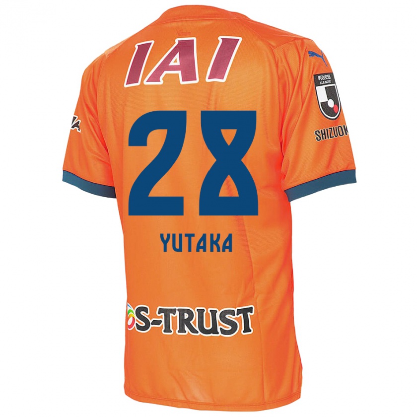 Kandiny Damen Yutaka Yoshida #28 Orange Blau Heimtrikot Trikot 2024/25 T-Shirt