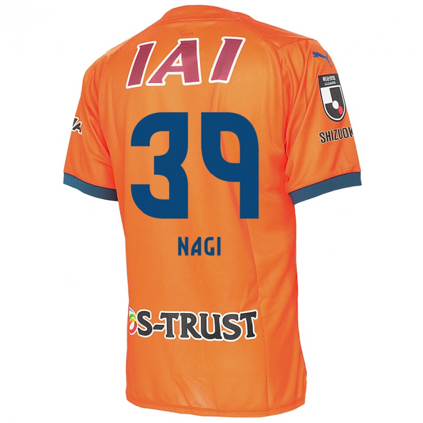 Kandiny Damen Nagi Kawatani #39 Orange Blau Heimtrikot Trikot 2024/25 T-Shirt