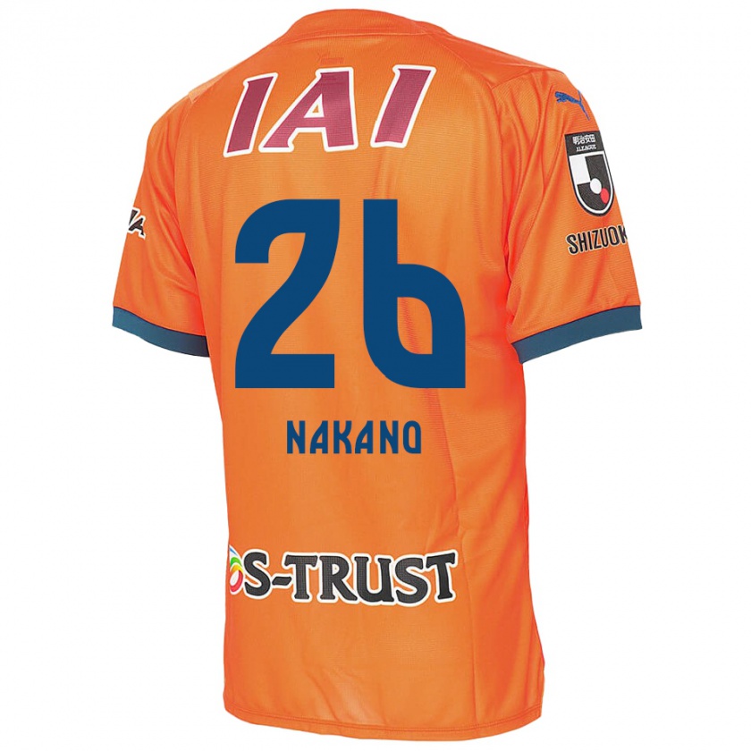 Kandiny Damen Takeru Nakano #26 Orange Blau Heimtrikot Trikot 2024/25 T-Shirt