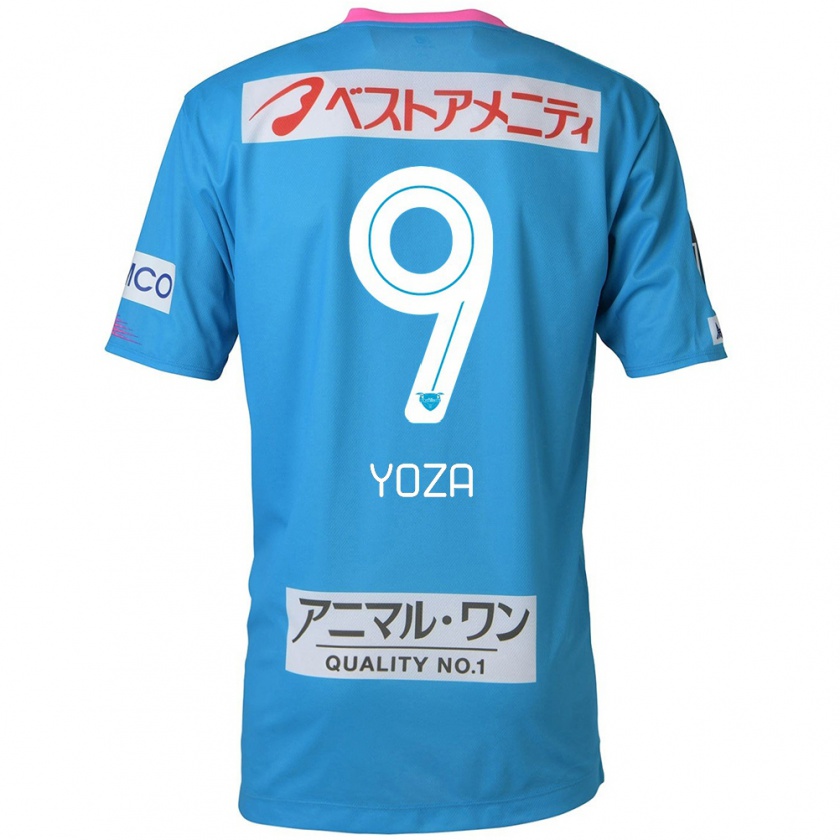 Kandiny Damen Tomomichi Yoza #9 Blau Rosa Heimtrikot Trikot 2024/25 T-Shirt