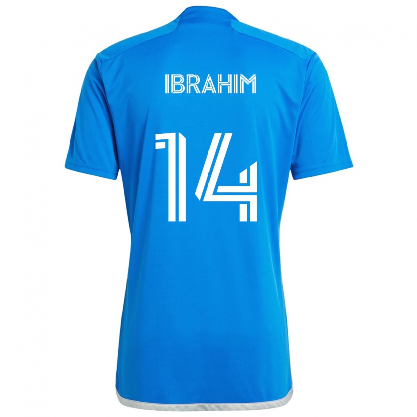 Kandiny Damen Sunusi Ibrahim #14 Blau Weiss Heimtrikot Trikot 2024/25 T-Shirt