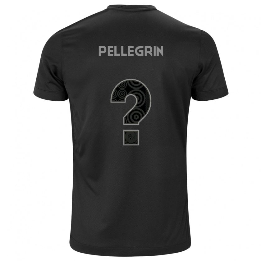 Kandiny Damen Pellegrin #0 Schwarz Auswärtstrikot Trikot 2024/25 T-Shirt