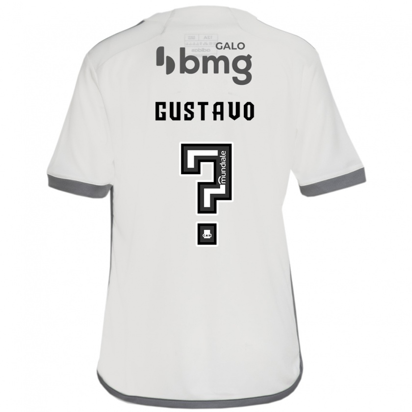 Kandiny Damen Paulo Gustavo #0 Cremefarben Auswärtstrikot Trikot 2024/25 T-Shirt