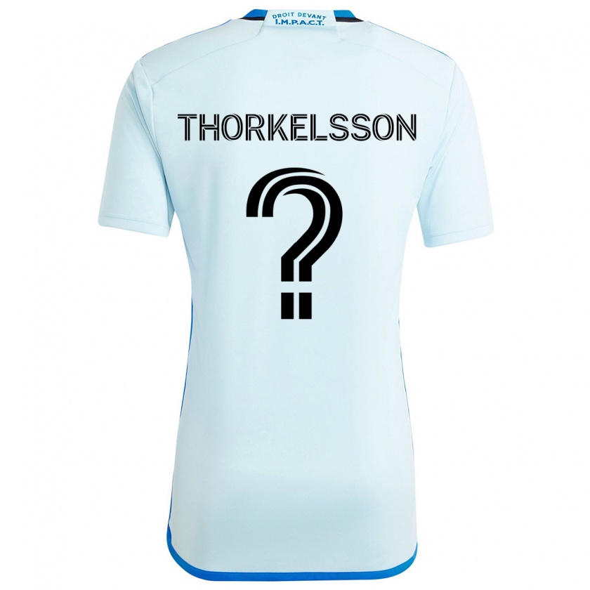 Kandiny Damen Róbert Orri Thorkelsson #0 Eisblau Auswärtstrikot Trikot 2024/25 T-Shirt