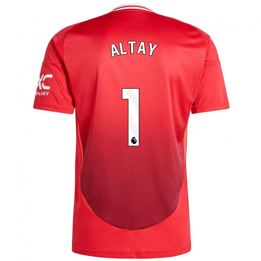 Kandiny Kinder Altay Bayındır #1 Hellrot Heimtrikot Trikot 2024/25 T-Shirt