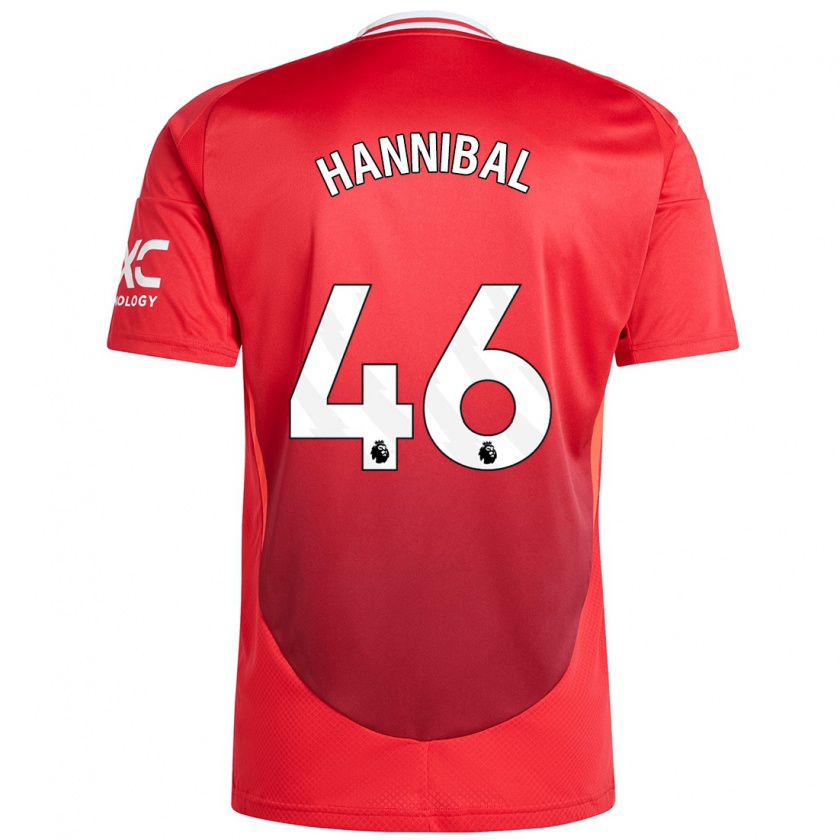 Kandiny Kinder Hannibal #46 Hellrot Heimtrikot Trikot 2024/25 T-Shirt