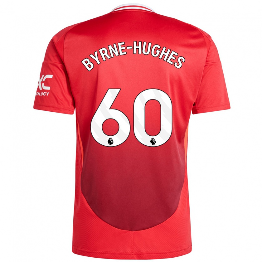 Kandiny Kinder Cameron Byrne-Hughes #60 Hellrot Heimtrikot Trikot 2024/25 T-Shirt