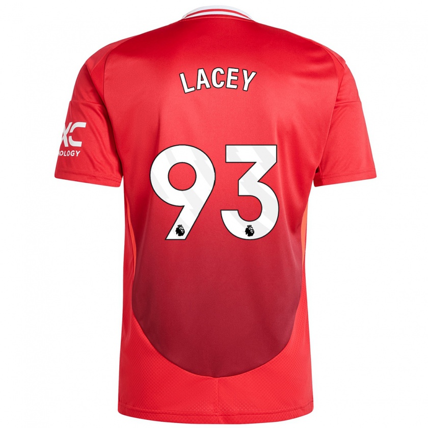 Kandiny Kinder Shea Lacey #93 Hellrot Heimtrikot Trikot 2024/25 T-Shirt