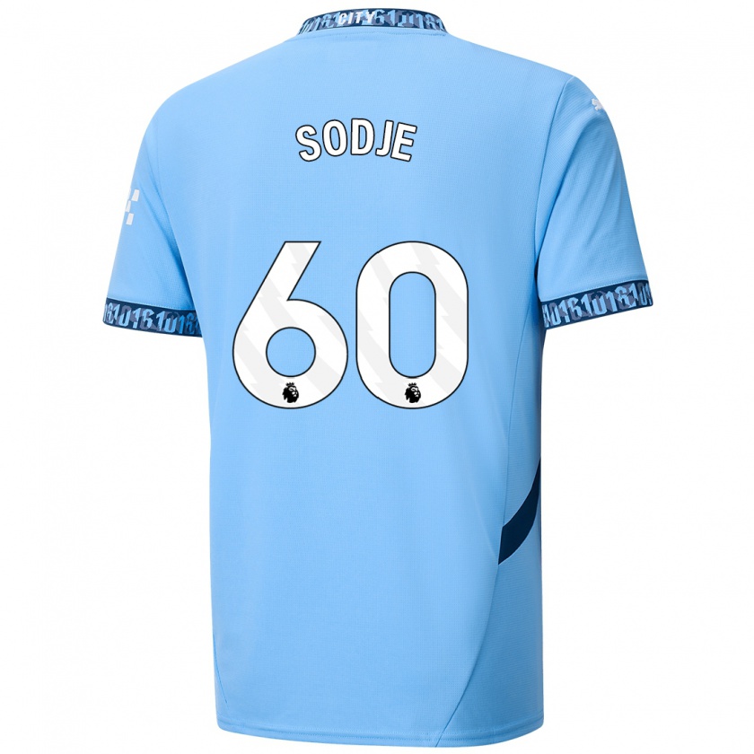 Kandiny Kinder Tai Sodje #60 Marineblau Heimtrikot Trikot 2024/25 T-Shirt