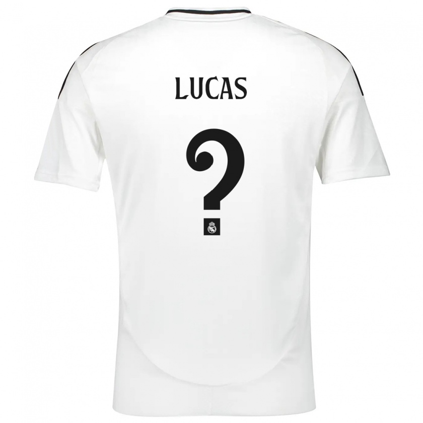 Kandiny Kinder Néstor Lucas #0 Weiß Heimtrikot Trikot 2024/25 T-Shirt