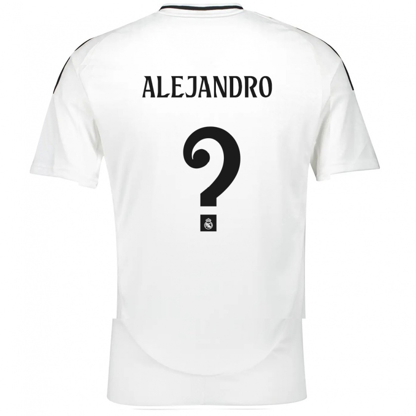 Kandiny Kinder Alejandro Hernández #0 Weiß Heimtrikot Trikot 2024/25 T-Shirt