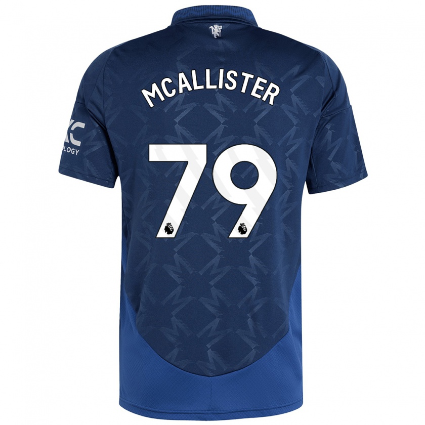 Kandiny Kinder Finley Mcallister #79 Indigo Auswärtstrikot Trikot 2024/25 T-Shirt