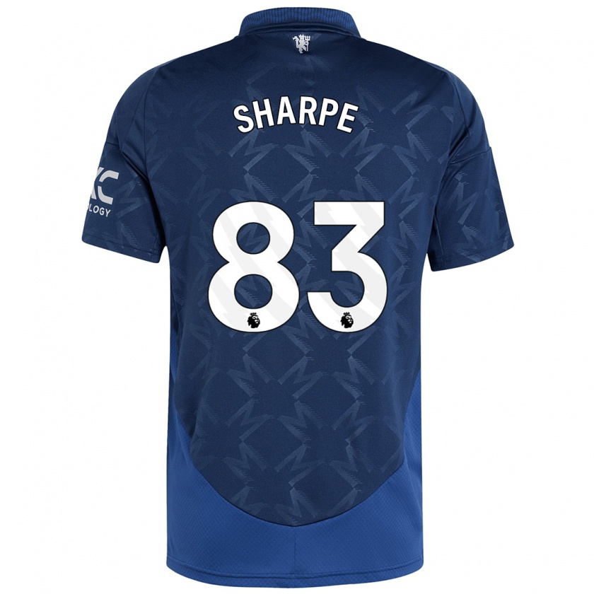 Kandiny Kinder Malachi Sharpe #83 Indigo Auswärtstrikot Trikot 2024/25 T-Shirt