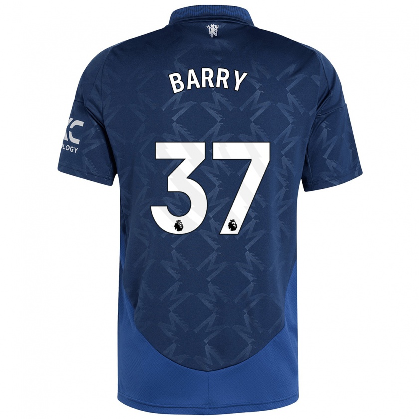 Kandiny Kinder Keira Barry #37 Indigo Auswärtstrikot Trikot 2024/25 T-Shirt