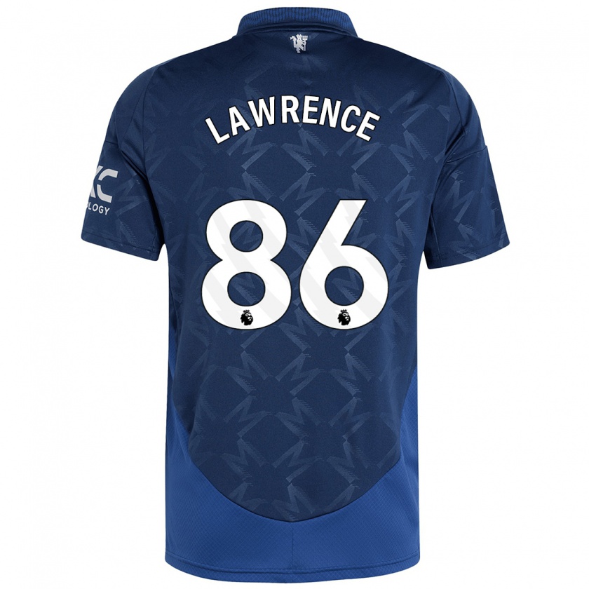 Kandiny Kinder Marcus Lawrence #86 Indigo Auswärtstrikot Trikot 2024/25 T-Shirt