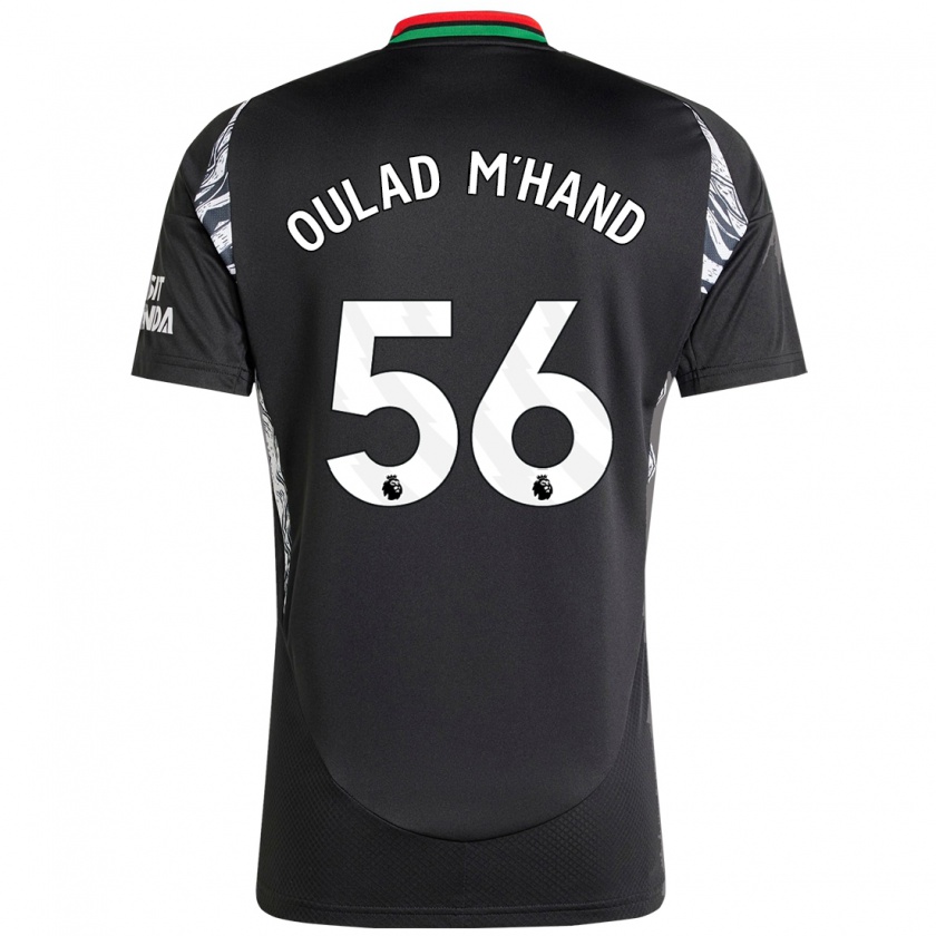 Kandiny Kinder Salah-Eddine Oulad M'hand #56 Schwarz Auswärtstrikot Trikot 2024/25 T-Shirt