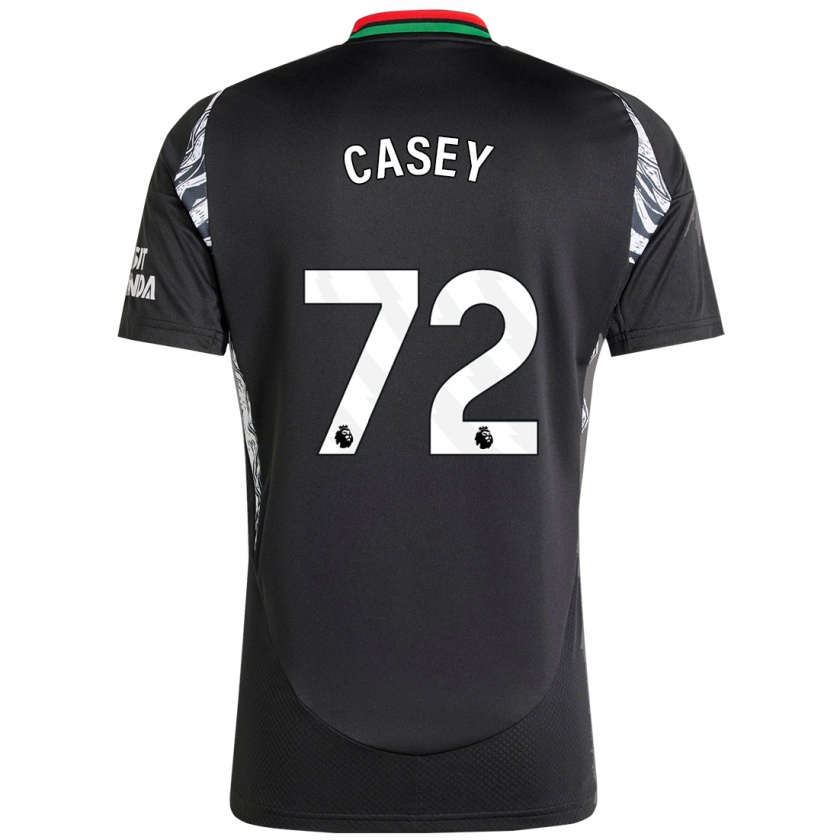 Kandiny Kinder Dan Casey #72 Schwarz Auswärtstrikot Trikot 2024/25 T-Shirt