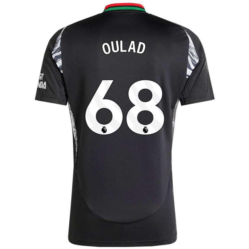 Kandiny Kinder Salah-Eddine Oulad M'hand #68 Schwarz Auswärtstrikot Trikot 2024/25 T-Shirt