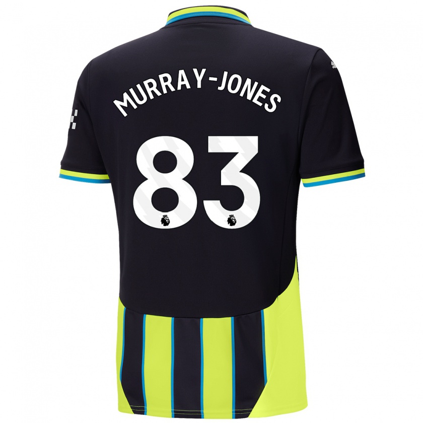 Kandiny Kinder George Murray-Jones #83 Blaugelb Auswärtstrikot Trikot 2024/25 T-Shirt