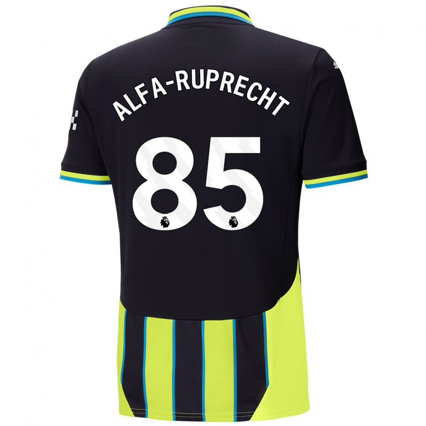 Kandiny Kinder Farid Alfa-Ruprecht #85 Blaugelb Auswärtstrikot Trikot 2024/25 T-Shirt