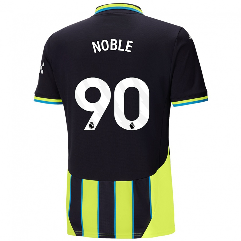 Kandiny Kinder Kian Noble #90 Blaugelb Auswärtstrikot Trikot 2024/25 T-Shirt