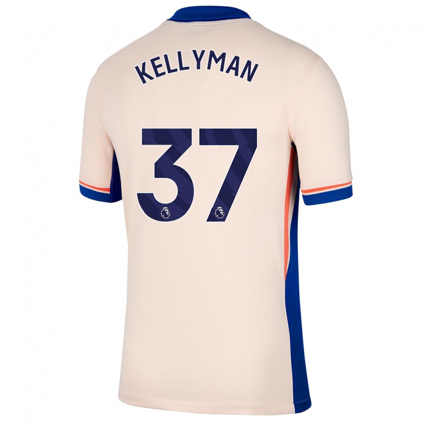 Kandiny Kinder Omari Kellyman #37 Hellbeige Auswärtstrikot Trikot 2024/25 T-Shirt