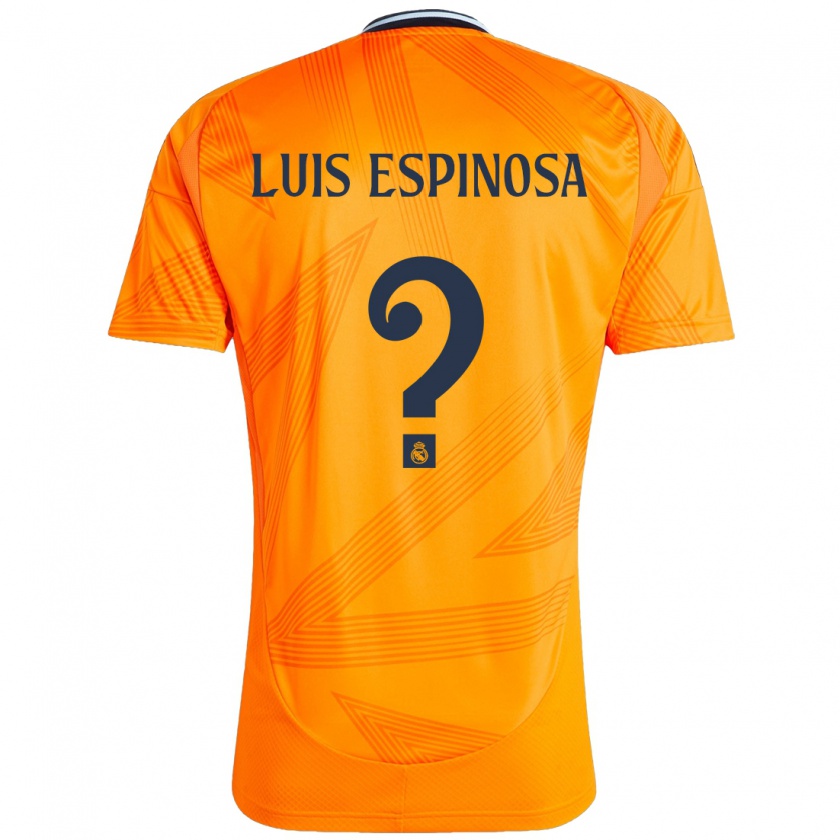 Kandiny Kinder José Luis Espinosa #0 Orange Auswärtstrikot Trikot 2024/25 T-Shirt