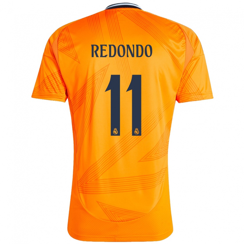 Kandiny Kinder Alba Redondo #11 Orange Auswärtstrikot Trikot 2024/25 T-Shirt