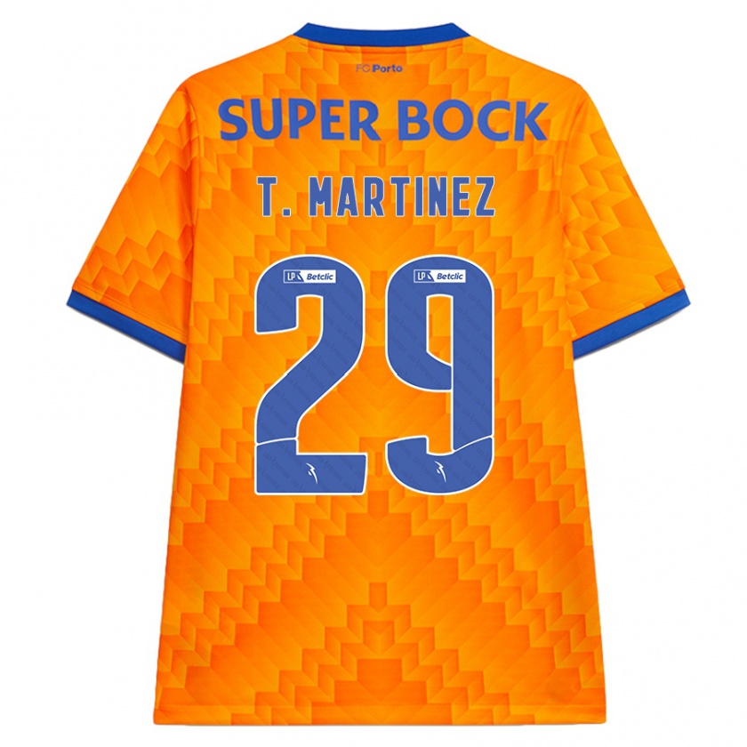 Kandiny Kinder Toni Martínez #29 Orange Auswärtstrikot Trikot 2024/25 T-Shirt