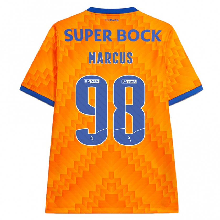 Kandiny Kinder Abraham Marcus #98 Orange Auswärtstrikot Trikot 2024/25 T-Shirt