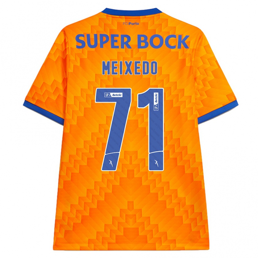 Kandiny Kinder Francisco Meixedo #71 Orange Auswärtstrikot Trikot 2024/25 T-Shirt